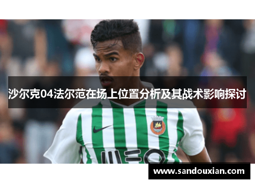 沙尔克04法尔范在场上位置分析及其战术影响探讨