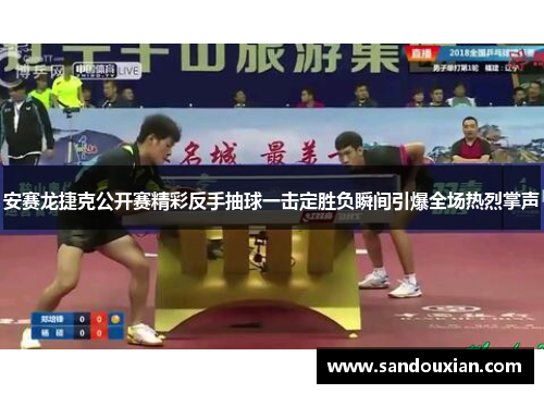 安赛龙捷克公开赛精彩反手抽球一击定胜负瞬间引爆全场热烈掌声